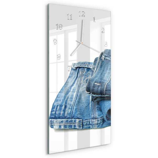 Orologio verticale Jeans