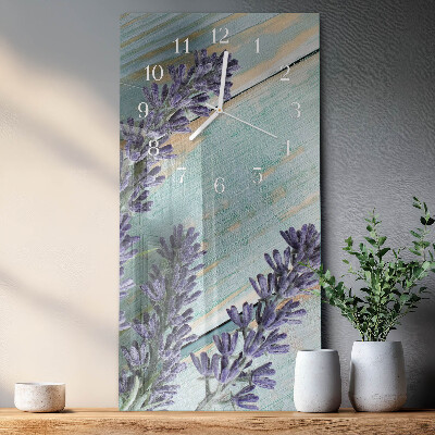 Orologio verticale Lavanda