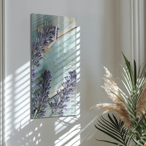 Orologio verticale Lavanda