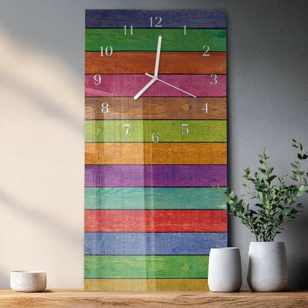 Orologio verticale Strisce