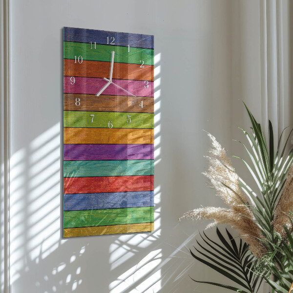 Orologio verticale Strisce