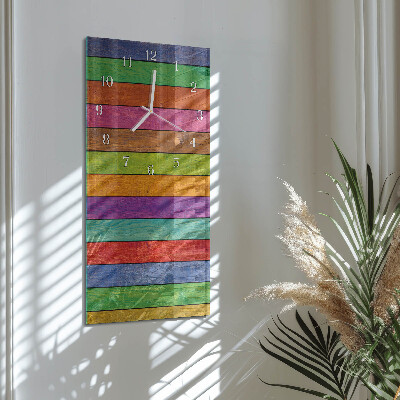 Orologio verticale Strisce