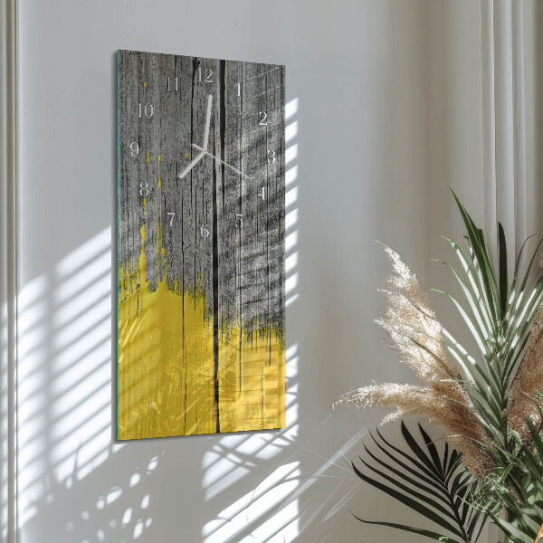 Orologio verticale Tavola di legno