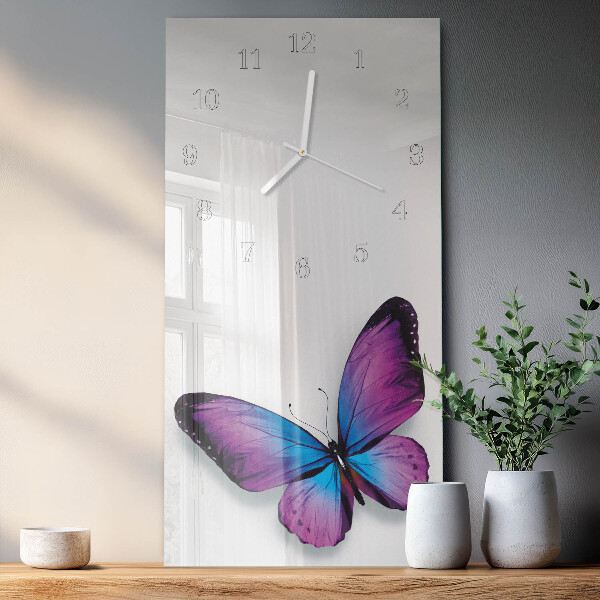 Orologio verticale Farfalle
