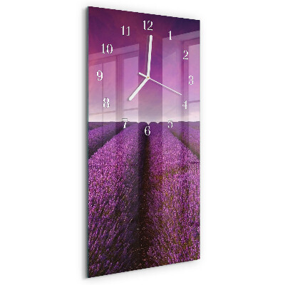 Orologio verticale Campo di lavanda