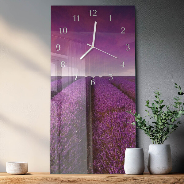 Orologio verticale Campo di lavanda