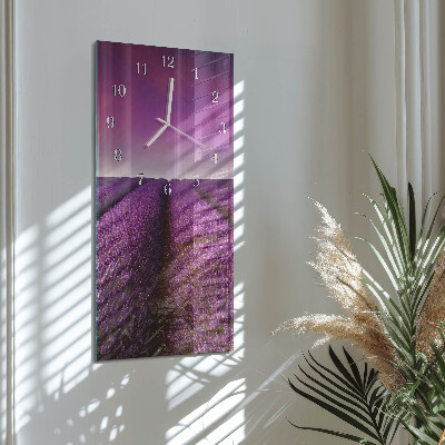 Orologio verticale Campo di lavanda