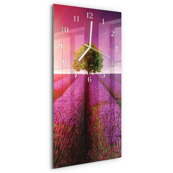 Orologio verticale Albero di lavanda