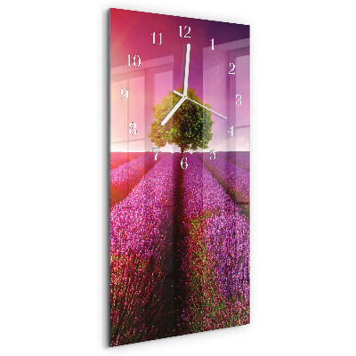 Orologio verticale Albero di lavanda