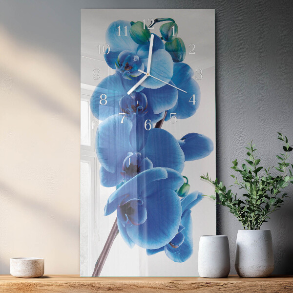 Orologio verticale Orchidea