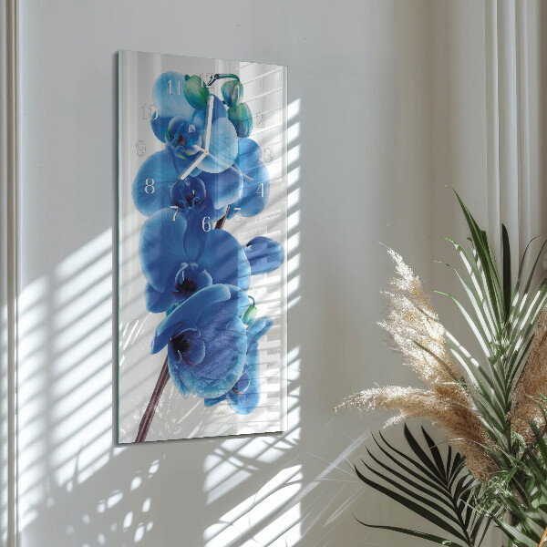 Orologio verticale Orchidea