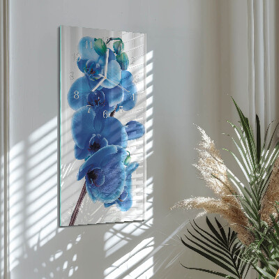 Orologio verticale Orchidea