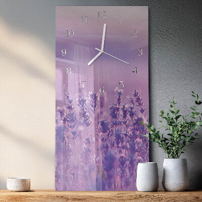 Orologio verticale Lavanda