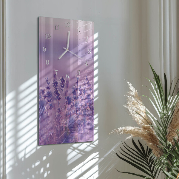 Orologio verticale Lavanda