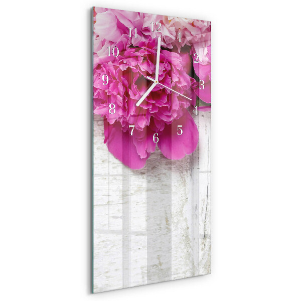 Orologio verticale Peonia