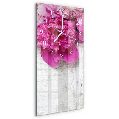 Orologio verticale Peonia