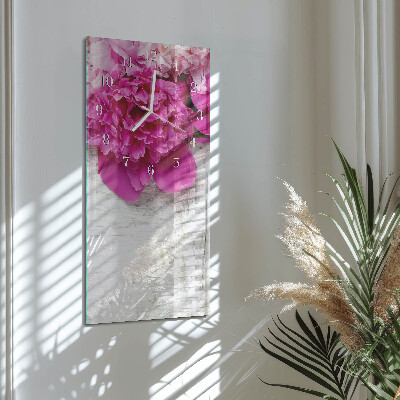 Orologio verticale Peonia