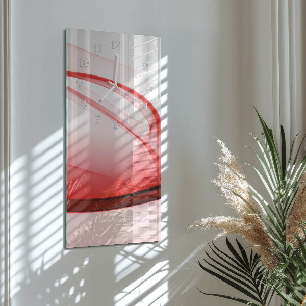 Orologio verticale Linee astratte