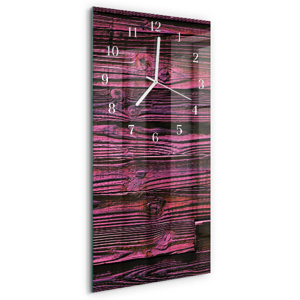 Orologio verticale pannelli di legno