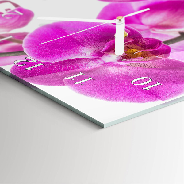 Orologio verticale Orchidee