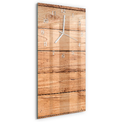 Orologio verticale pannelli di legno