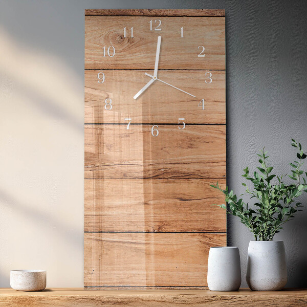 Orologio verticale pannelli di legno