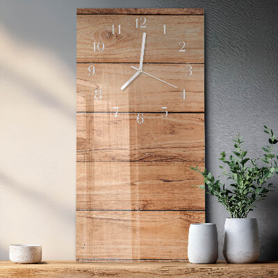 Orologio verticale pannelli di legno
