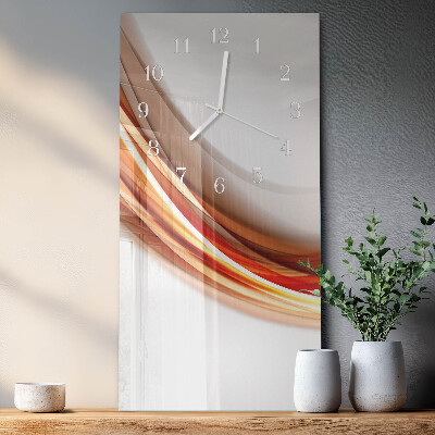Orologio verticale Linee astratte