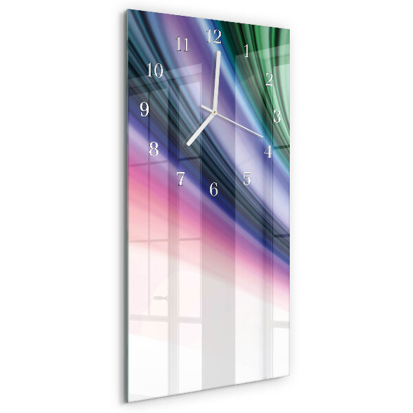 Orologio verticale Linee astratte