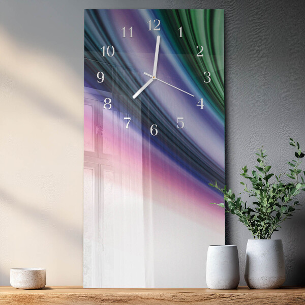 Orologio verticale Linee astratte