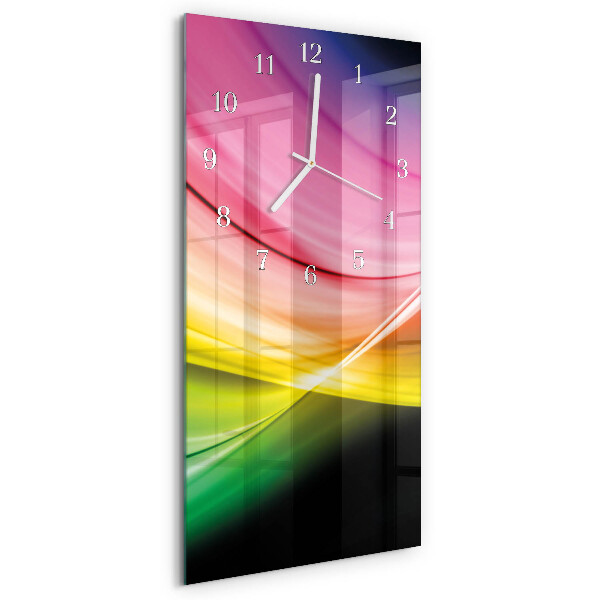 Orologio verticale Linee astratte
