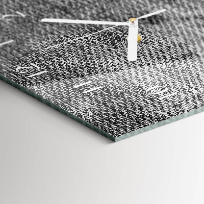 Orologio verticale Materiale
