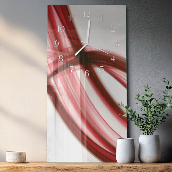 Orologio verticale Linee astratte