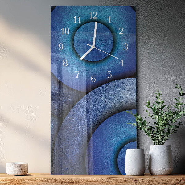 Orologio verticale L'arte dei cerchi