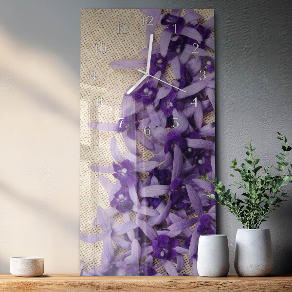 Orologio verticale Lavanda
