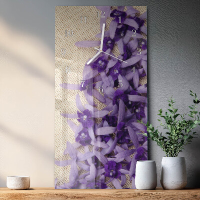 Orologio verticale Lavanda