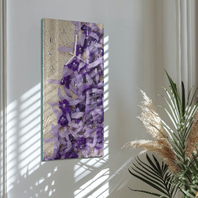 Orologio verticale Lavanda