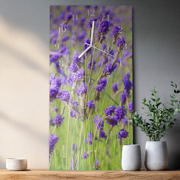 Orologio verticale Lavanda