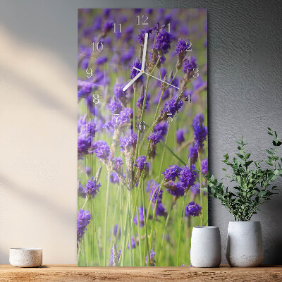 Orologio verticale Lavanda