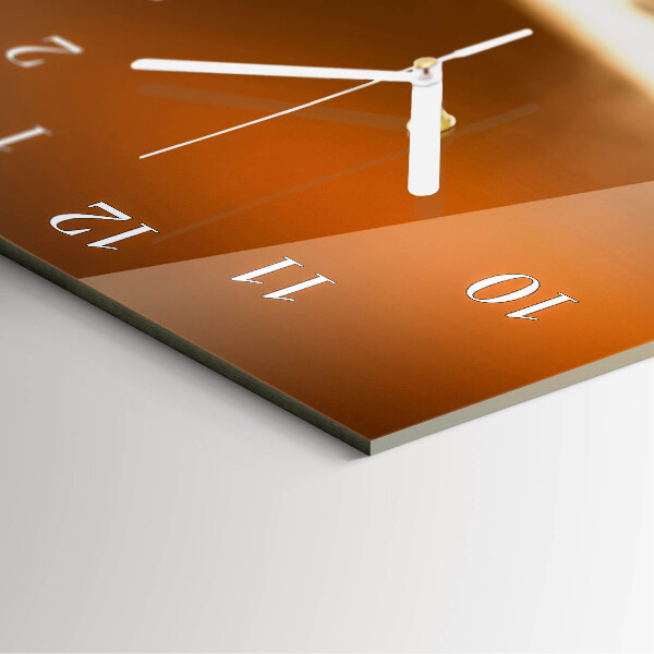 Orologio verticale chicchi di caffè