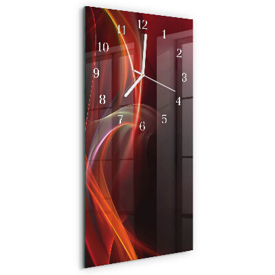 Orologio verticale Linee astratte