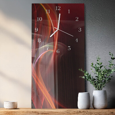 Orologio verticale Linee astratte
