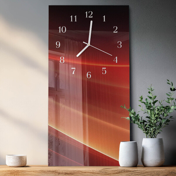Orologio verticale Astrazione