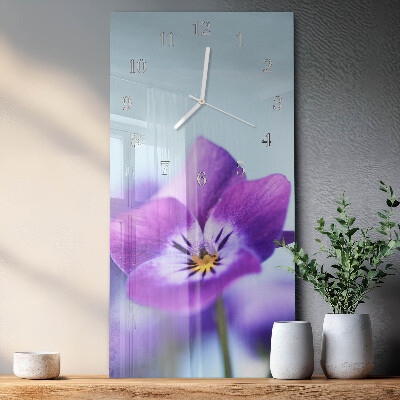 Orologio verticale Fiore