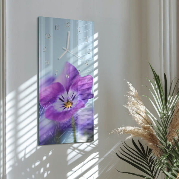 Orologio verticale Fiore
