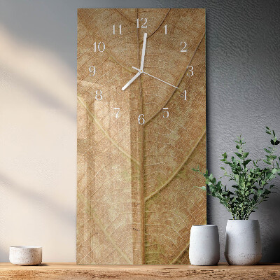 Orologio verticale Foglio