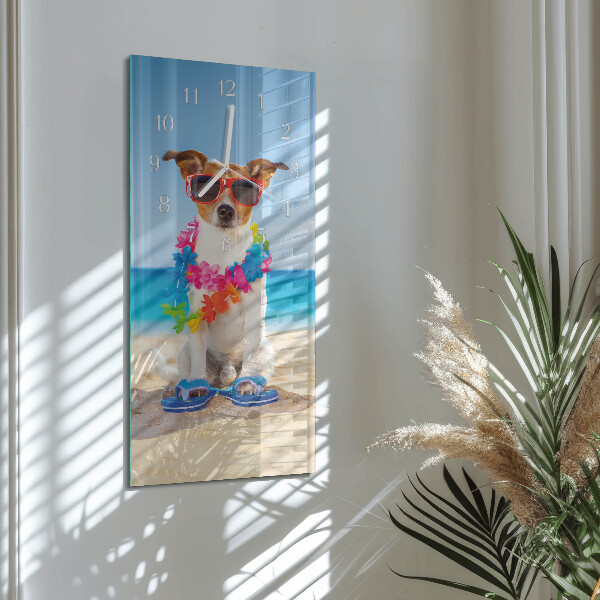 Orologio verticale Cane