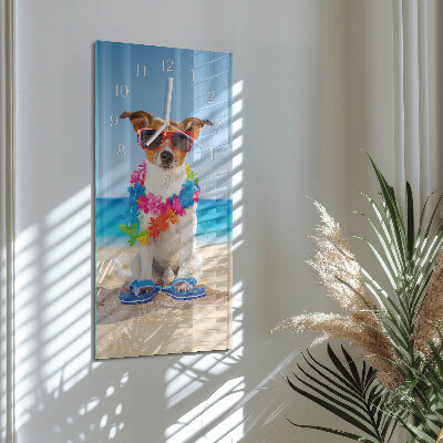 Orologio verticale Cane