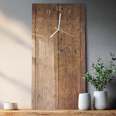 Orologio verticale Legna