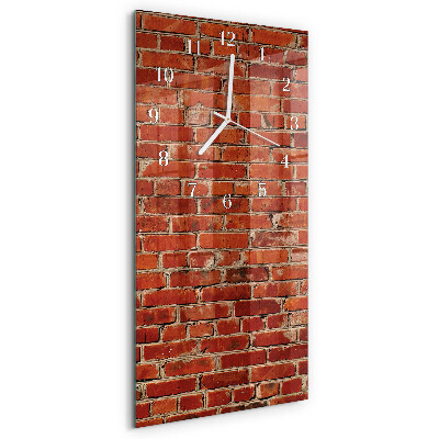 Orologio verticale Muro di mattoni